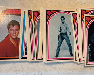 1978 boxcar Elvis cards, full set of 66
