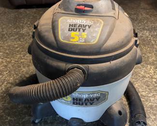 Large shop vac