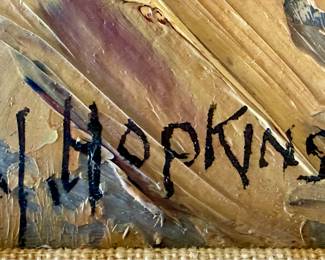 William John Hopkinson painting