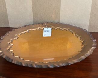 Art Glass Centerpiece Bowl