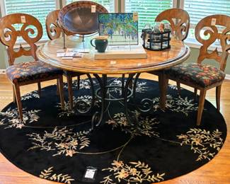 Wood Top Dining Table (WL)
