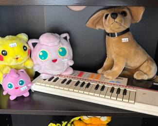 Pokemon Stuffed Animals, Keyboard