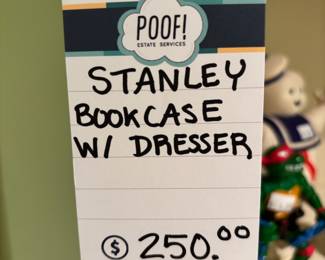 Stanley Bookcase w/ Dresser