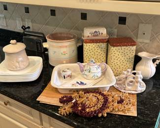 Canister Sets, Ceramic Pitchers