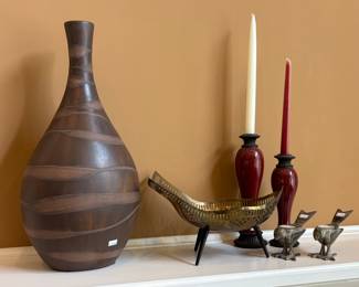 Candle Holders, Decorative Vase