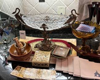 Swan Centerpiece Bowl