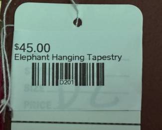 Elephant Hanging Tapestry