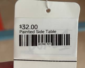 Painted Side Table