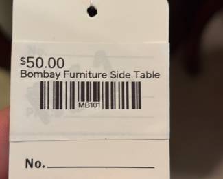 Bombay Furniture Side Table