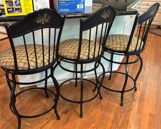 Vintage Style Swivel Barstool