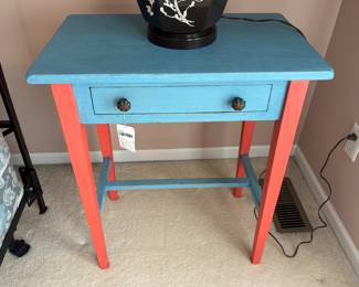 Painted Side Table