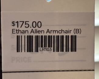 Ethan Allen Armchair (B)