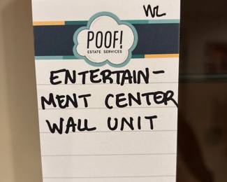 Entertainment Center Wall Unit