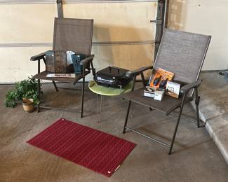 Outdoor Chairs, Outdoor Table