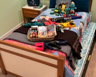 Stanley Twin Trundle Bed, Twin Mattresses