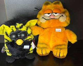 Furby, Garfield Stuffed Animal
