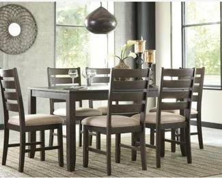 Ashley furniture table and 6 chairs