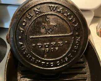Bottom of Cast Iron Pans
