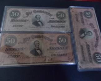 Confederate notes