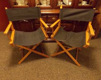 2 Director Chairs