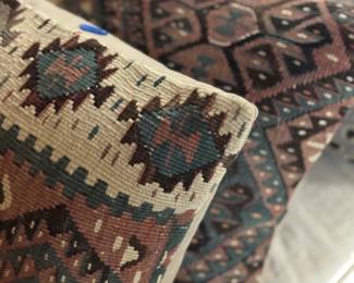 Pair of kilim pillows