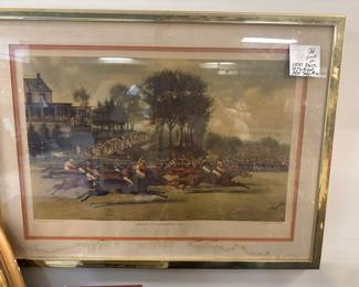 1881 print of Great Metropolitan race