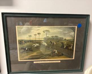 Pair of framed FC Turner prints