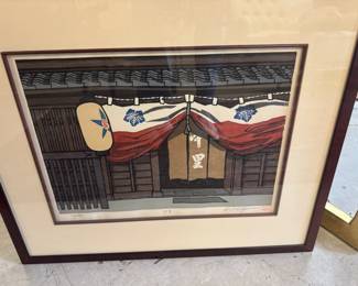 Japanese woodblock print