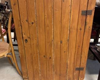 Antique wall cabinet