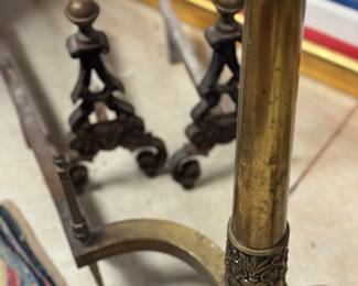 Andirons, lots of sets