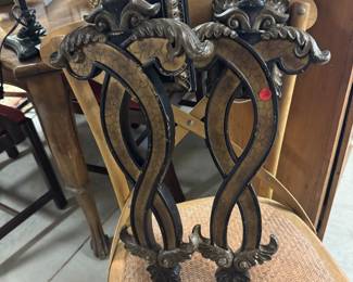pair of fancy sconces