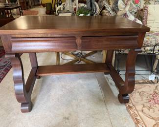 Antique Mahogany library table