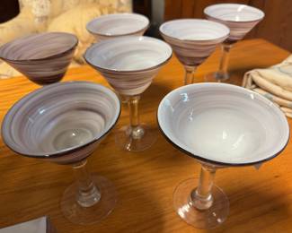 martini glasses