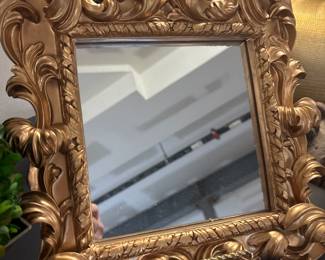 Small gilt mirror