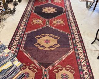 runner rug, 4'1" x 12'9"