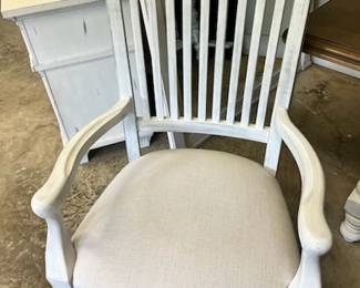 Two arm chairs and 6 side chairs