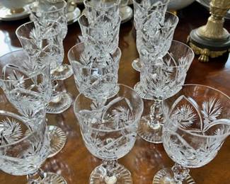 Crystal stemware