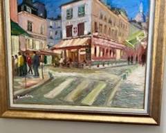 Painting by Forestier