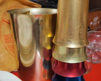 Mid-century glass set