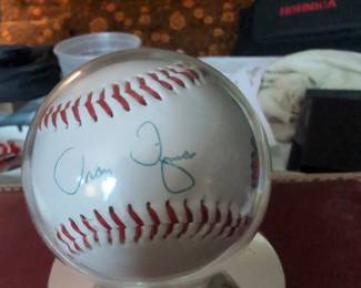 Signed baseball