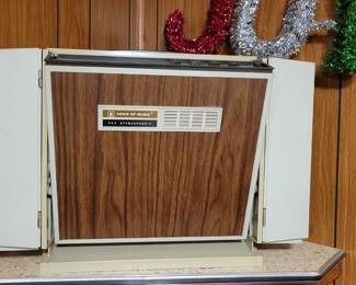 Voice of Music Stereophonic folding record player