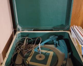 Webcor Festival suitcase record player 