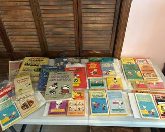 Snoopy book collection