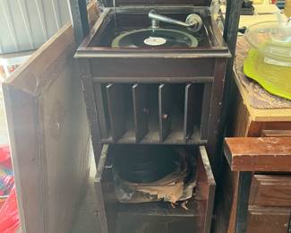 Vintage Record Player
Lots of Records