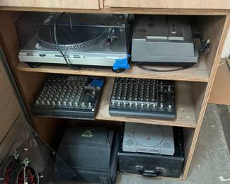 Mixing boards, equipment