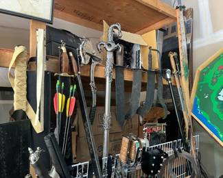 Prop and Real Swords
Martial Arts Equipment
Crouching Tiger, Hidden Dragon Props.