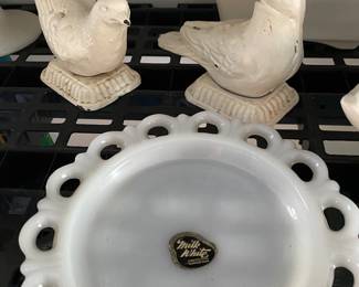 Vintage Milk Glass