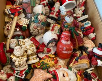 Santa Ornaments!!