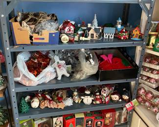 Hallmark Ornaments/Box, Bottle Brush Tree's