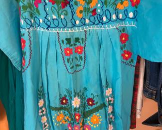 Hand Made Embroidered Dress, Mexico
